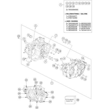 CARTER MOTEUR