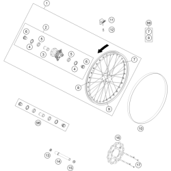 ROUE AVANT