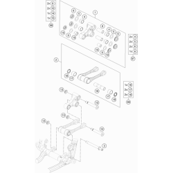 ARTICULATION DE L'AMORTISSEUR PRO LEVER