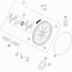 ROUE AVANT