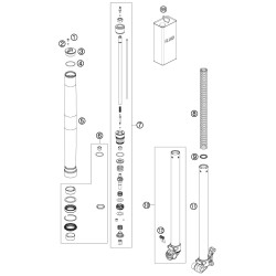 FOURCHE TÉLÉSCOPIQUE