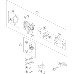 CORPS DU CLAPET D'ÉTRANGLEMENT