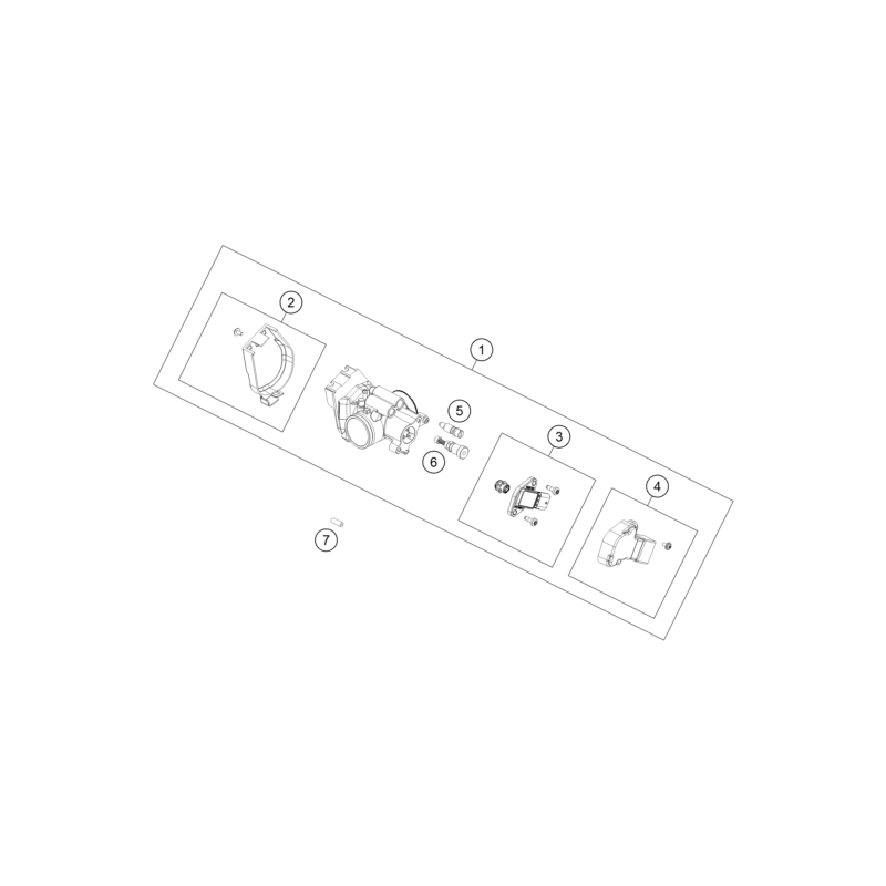 CORPS DU CLAPET D'ÉTRANGLEMENT