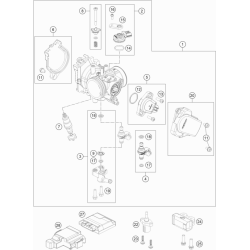 CORPS DU CLAPET D'ÉTRANGLEMENT