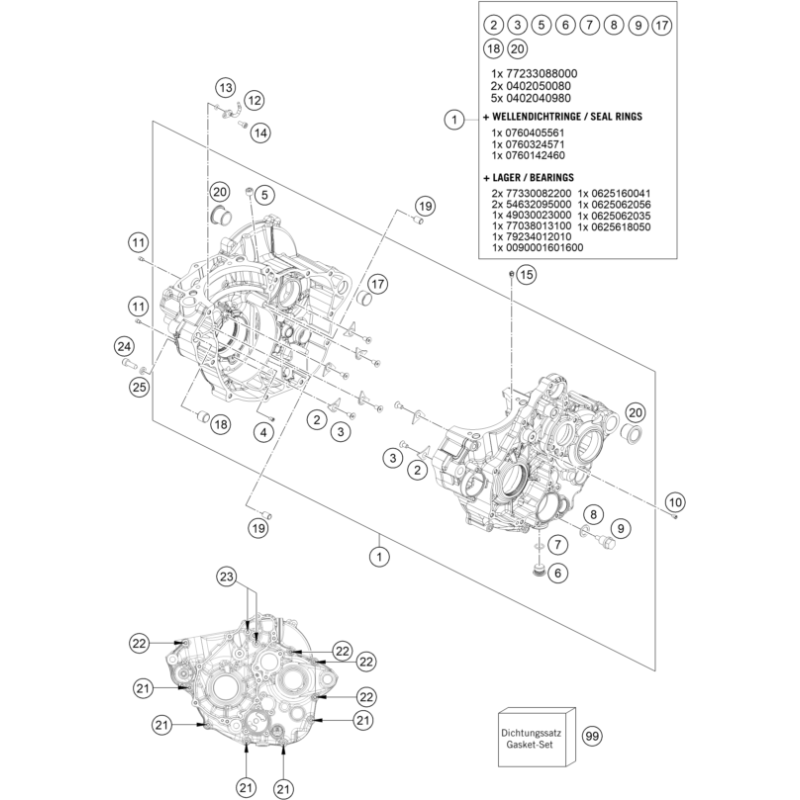 CARTER MOTEUR