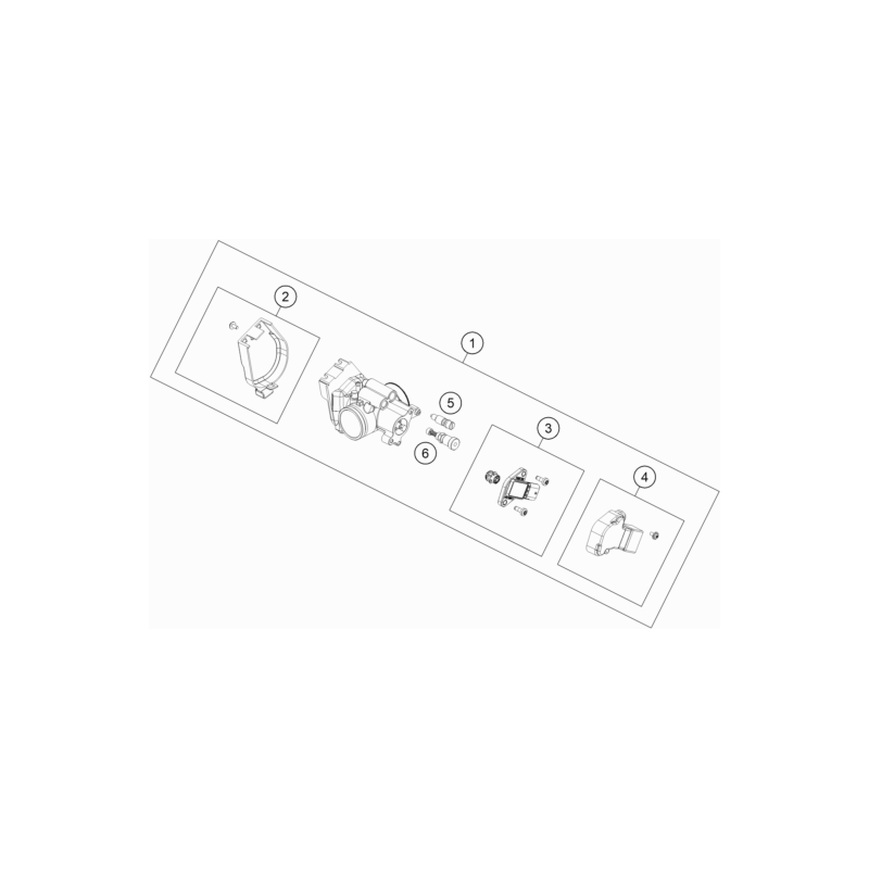 CORPS DU CLAPET D'ÉTRANGLEMENT