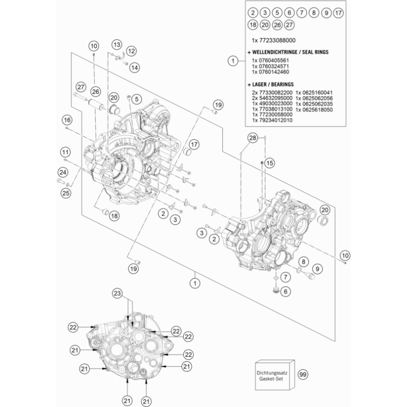 CARTER MOTEUR