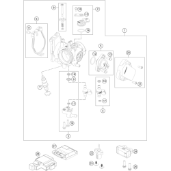 CORPS DU CLAPET D'ÉTRANGLEMENT