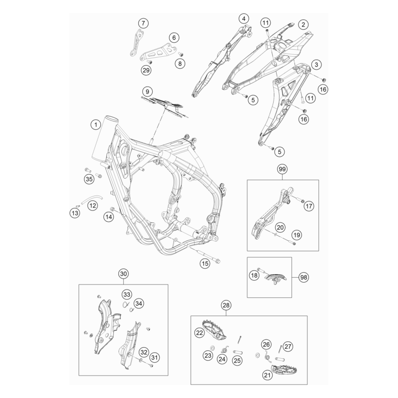 CADRE 125 TC 2017 EU