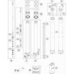 FOURCHE TÉLÉSCOPIQUE