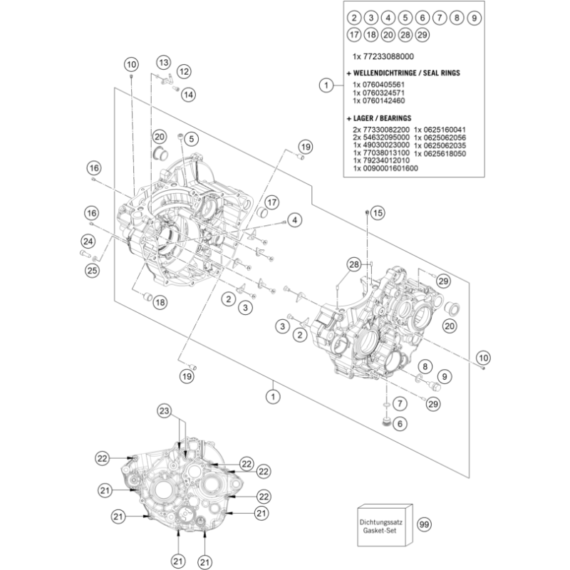 CARTER MOTEUR