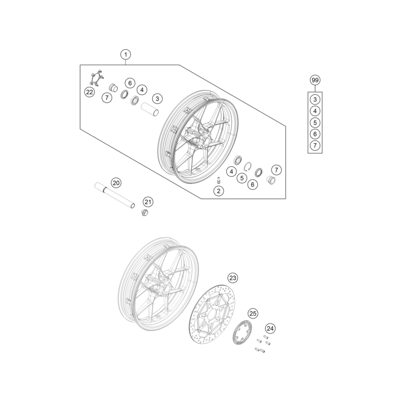 ROUE AVANT