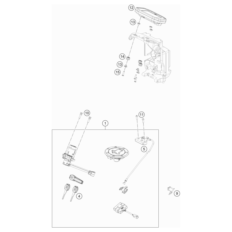 INSTRUMENTS / SYSTÈME DE VERROUILLAGE