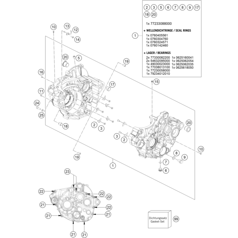 CARTER MOTEUR