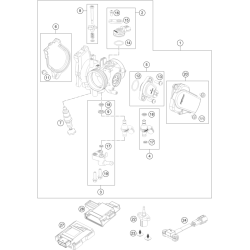 CORPS DU CLAPET D'ÉTRANGLEMENT