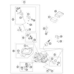 CORPS DU CLAPET D'ÉTRANGLEMENT