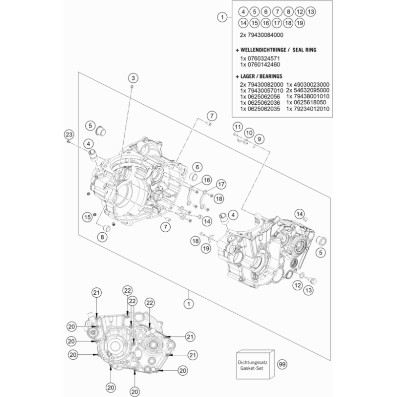 CARTER MOTEUR