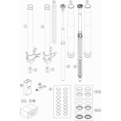 FOURCHE TÉLÉSCOPIQUE