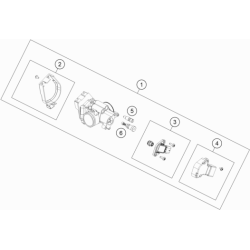 CORPS DU CLAPET D'ÉTRANGLEMENT