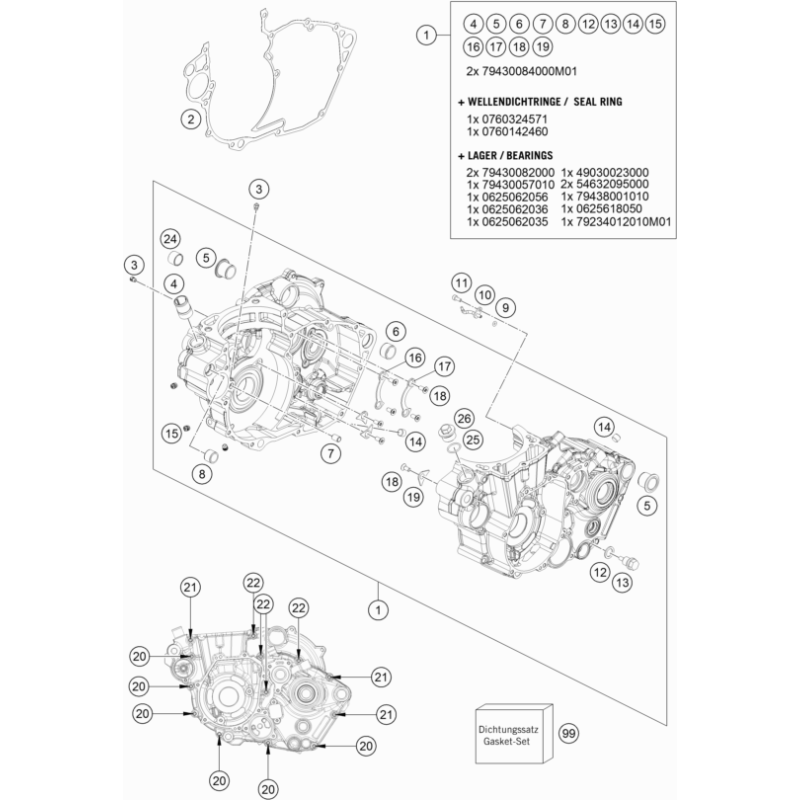 CARTER MOTEUR