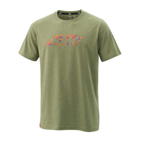 CAMO TEE GREEN MELANGE-2024