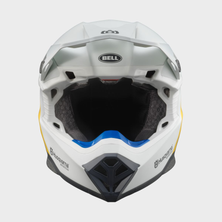 HUSQVARNA MOTO-10 SPHERICAL RAILED HELMET - 2023