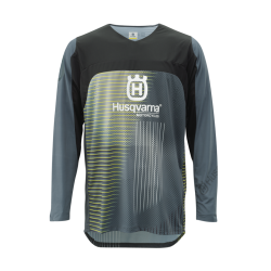 HUSQVARNA RAILED JERSEY GREY - 2024