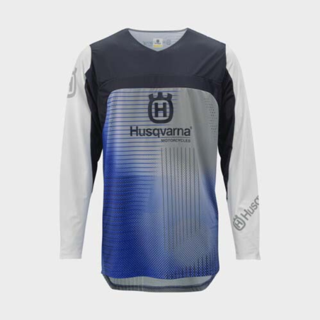 HUSQVARNA RAILED JERSEY BLUE - 2024