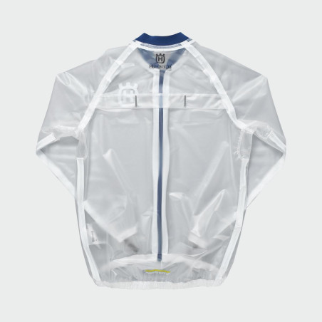 HUSQVARNA RAIN JACKET TRANSPARENT - 2020