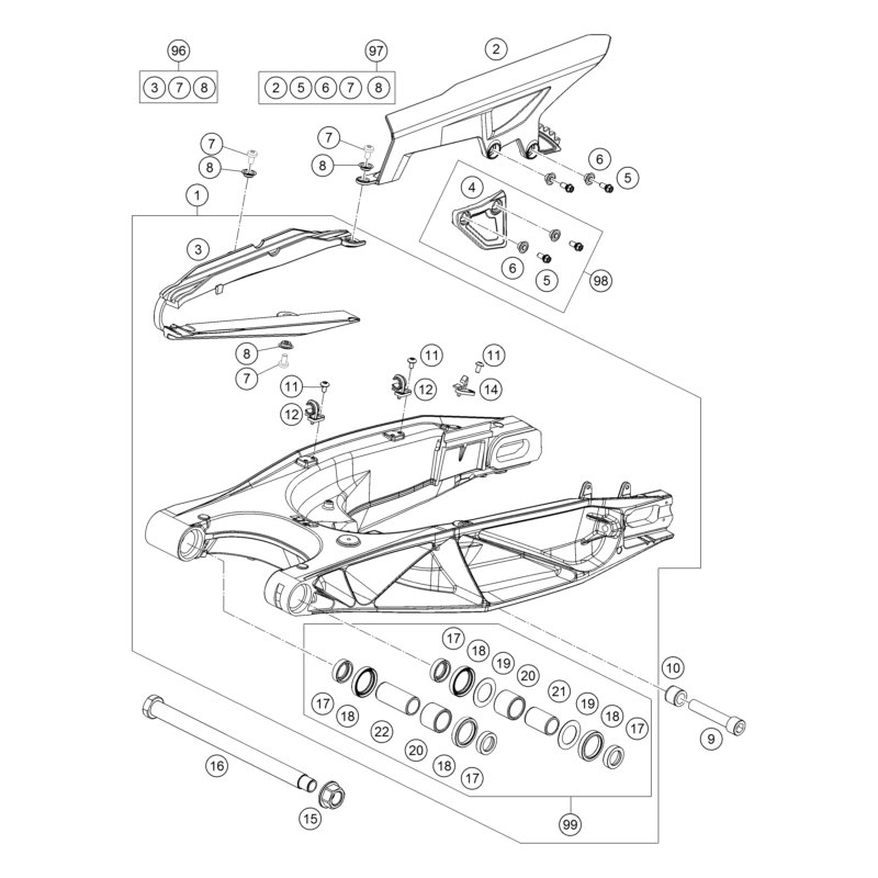 BRAS OSCILLANT