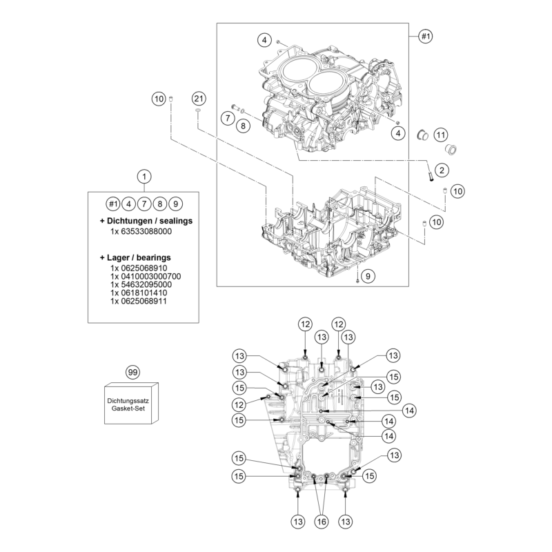 CARTER MOTEUR