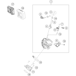 CORPS DU CLAPET D'ÉTRANGLEMENT