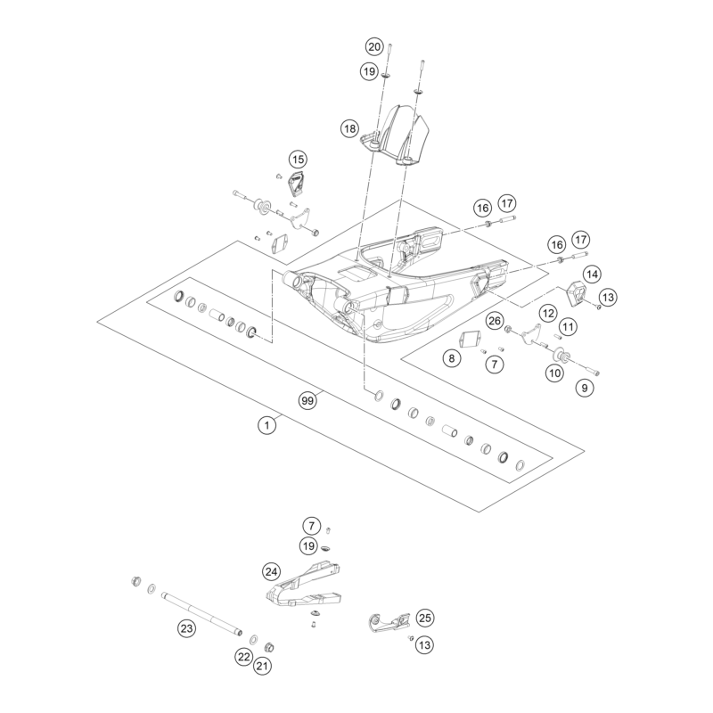 BRAS OSCILLANT