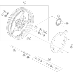 ROUE AVANT