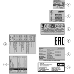 TECHNIC INFORMATION STICKER