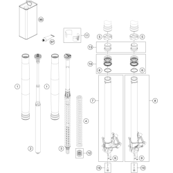 FOURCHE TÉLÉSCOPIQUE