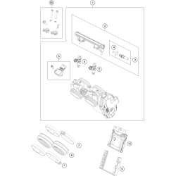 CORPS DU CLAPET D'ÉTRANGLEMENT