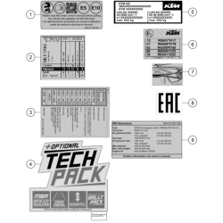 TECHNIC INFORMATION STICKER