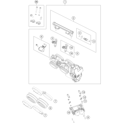 CORPS DU CLAPET D'ÉTRANGLEMENT