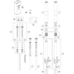 FOURCHE TÉLÉSCOPIQUE