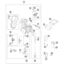 CORPS DU CLAPET D'ÉTRANGLEMENT