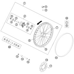 ROUE AVANT