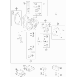 CORPS DU CLAPET D'ÉTRANGLEMENT