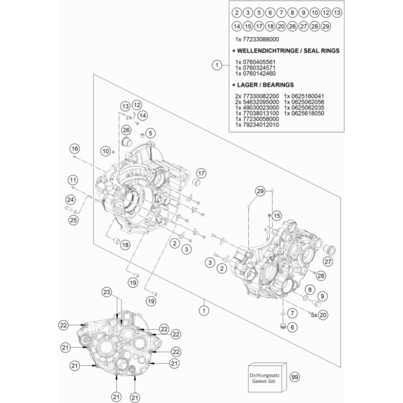 CARTER MOTEUR