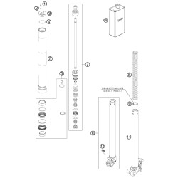 FOURCHE TÉLÉSCOPIQUE