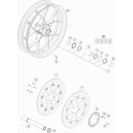 ROUE AVANT