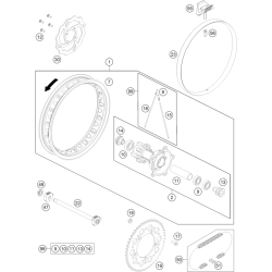 ROUE ARRIÈRE