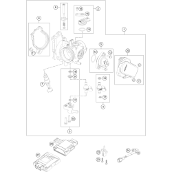 CORPS DU CLAPET D'ÉTRANGLEMENT