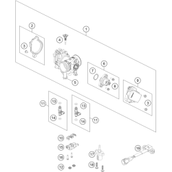 CORPS DU CLAPET D'ÉTRANGLEMENT