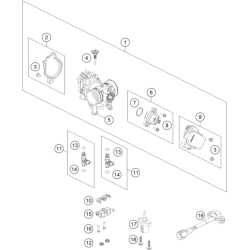 CORPS DU CLAPET D'ÉTRANGLEMENT